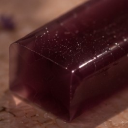 Close-up of the sealed end of a Rest jelly stick
